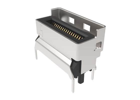 G42V11333HR کانکتورهای 0.60mm Pitch 92Ω Mini Cool Edge IO Connector برای شبکه سازی