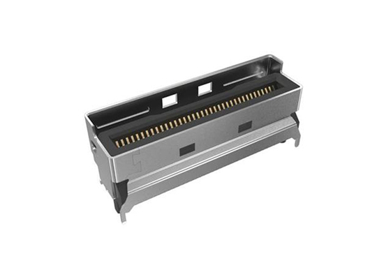 G97V22332HR کانکتورهای 56Gb / s 85Ω Mini Cool Edge IO Connector برای شبکه سازی
