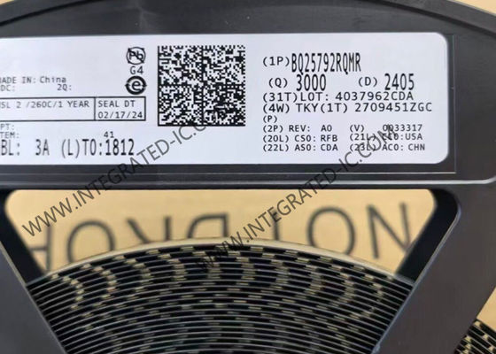 BQ25792RQMR چیپ مدار یکپارچه شارژر باتری با دو ورودی