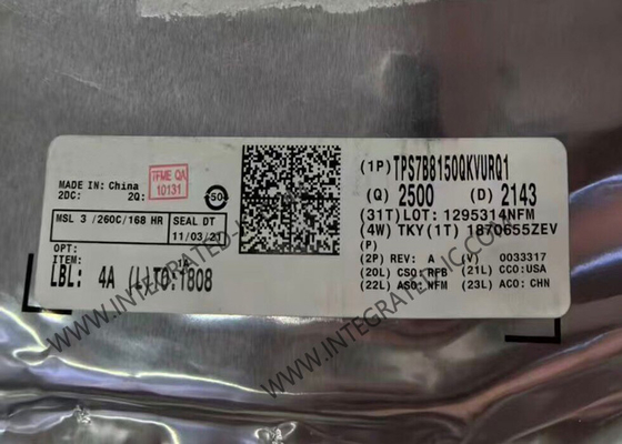 TPS7B8150QKVURQ1 چیپ مدار یکپارچه تنظیم کننده سقوط کم 150mA تنظیم کننده LDO