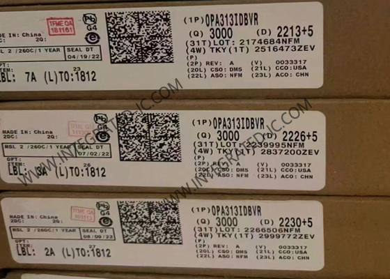 OPA313IDBVR چیپ مدار یکپارچه واحد 5.5V 1MHz 50μA تقویت کننده عملیاتی RRIO