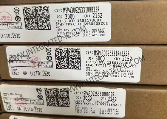 MSP430G2533IRHB32R میکروکنترلر MCU 16Bit MCU 16MHz میکروکنترلرهای سیگنال مخلوط