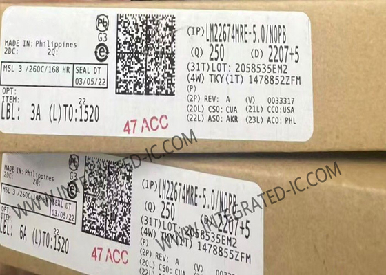 LM22674MRE-5.0 چیپ مدار یکپارچه 42V 500mA تنظیم کننده ولتاژ با دقت فعال