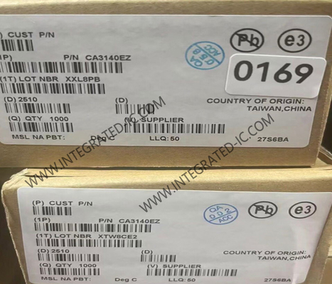 تراشه مدار مجتمع CA3140EZ 4.5MHz تقویت کننده عملیاتی BiMOS PDIP8
