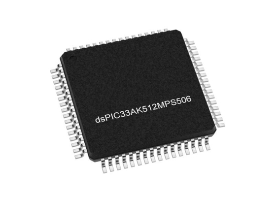 DSPIC33AK512MPS506-I/PT میکروکنترلر MCU کنترل کننده سیگنال دیجیتال 32 بیتی DSPIC33A DSC
