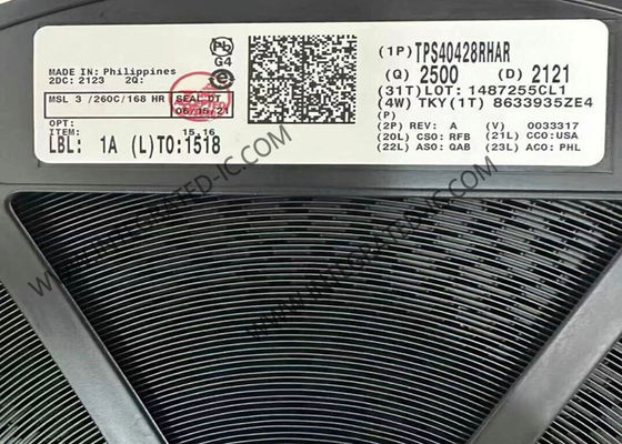 تراشه مدار مجتمع TPS40428RHAR کنترل‌کننده بدون درایور باک همزمان 2 فاز