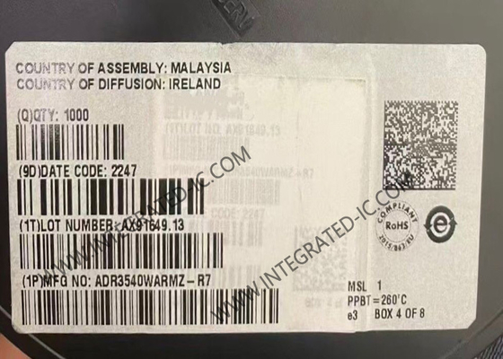 ADR3540WARMZ مدار یکپارچه تراشه مدیریت برق IC MSOP8 مرجع ولتاژ