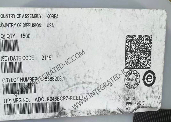 ADCLK946BCPZ چیپ مدار یکپارچه شش LVPECL خروجی های SiGe Clock Fanout Buffer