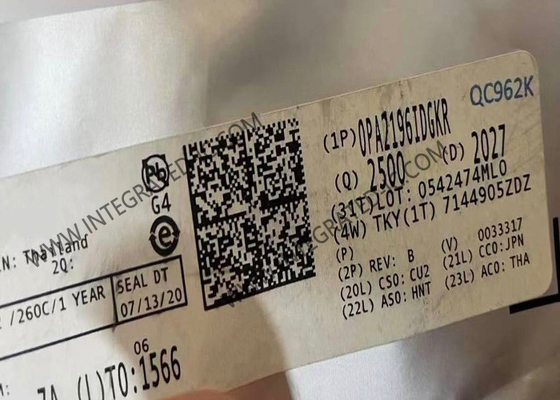 تراشه مدار مجتمع OPA2196IDGKR تقویت کننده عملیاتی دوگانه 36 ولت کم مصرف با ولتاژ آفست پایین ریل به ریل