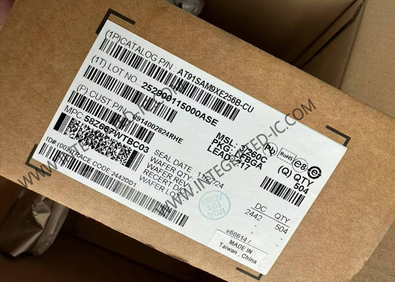 میکروکنترلر AT91SAM9XE256B-CU MCU 32Bit MCU 180MHz میکروکنترلر هوشمند مبتنی بر ARM