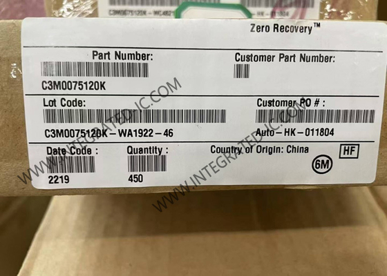 ترازستورهای MOSFET N-Channel سیلیکون کربید C3M0075120K