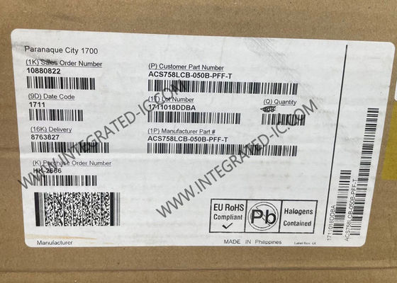 IC حسگر ACS758LCB-050B-PFF-T 3V AC حسگر جریان