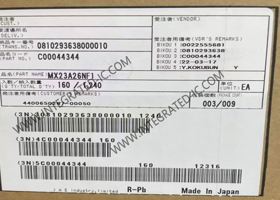 کانکتورهای MX23A26NF1 نوع جمع و جور، کم‌ارتفاع و ضدآب خودرو