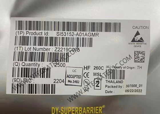 تراشه مدار مجتمع SI53152-A01AGMR بافر ساعت PCIe مقاوم در برابر طیف گسترده