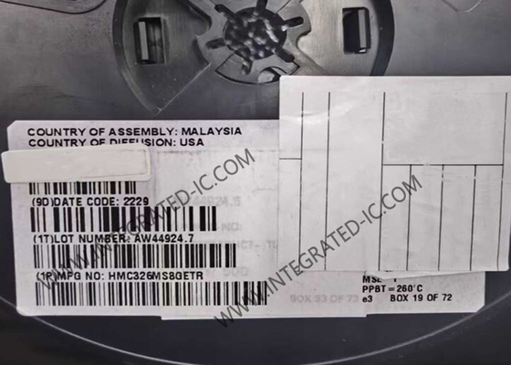 ماژول ارتباطات بی سیم HMC326MS8GETR GaAs InGaP HBT تقویت کننده های راننده