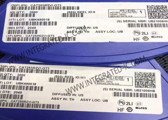 IC حافظه CAT25M02VI-GT3 چیپ 2Mbit EEPROM IC حافظه سریال با رابط SPI