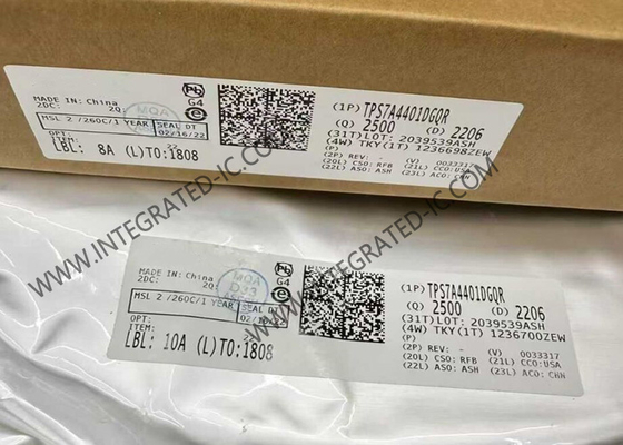 تراشه مدار یکپارچه TPS7A4401DGQR 1 خروجی 50mA IC تنظیم کننده ولتاژ خطی