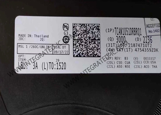 تراشه مدار یکپارچه TCAN1051DRBRQ1 70V High Speed CAN Interface Transceiver