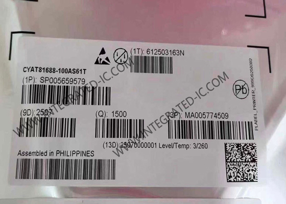 CYAT81688-100AS61T چیپ مدار یکپارچه PSoCTM کنترل کننده چند لمسی ظرفیت خودرو