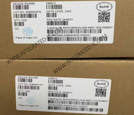 تراشه مدار یکپارچه RK3566 سیستم کلی در تراشه بسته BGA
