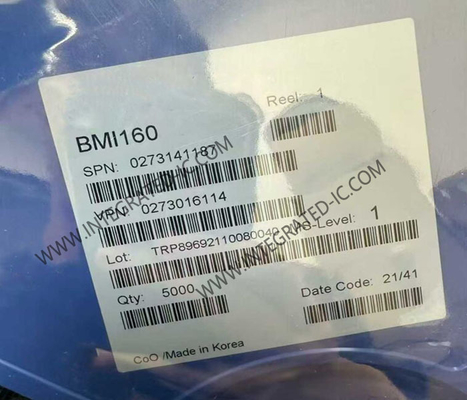 BMI160 واحد اندازه گیری بی وقفه IC حسگر LGA14 کم سر و صدا 16 بیتی IMU