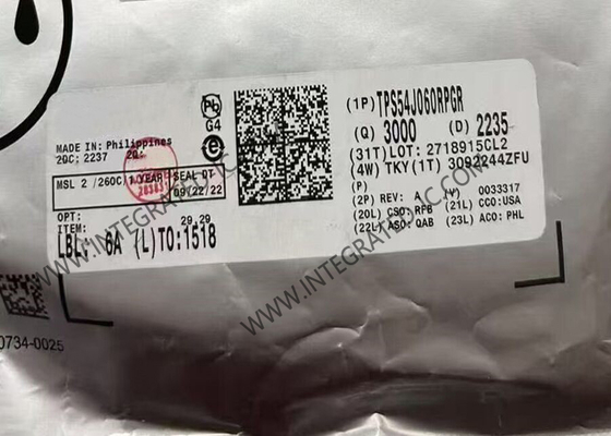 تراشه مدار مجتمع TPS54J060RPGR مبدل باک همزمان 2.2 مگاهرتز VQFN14
