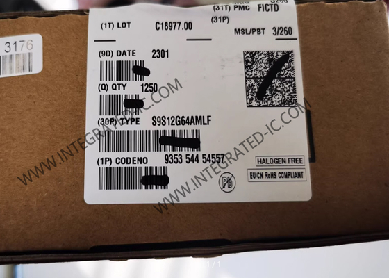 S9S12G64AMLF میکروکنترلر MCU 16-Bit 25MHz 64KB فلش میکروکنترلر 48-LQFP