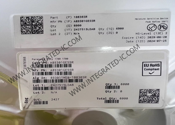 A89301GESSR چیپ مدار یکپارچه راننده موتور BLDC 50V کنترل کننده موتور FOC کم سر و صدا