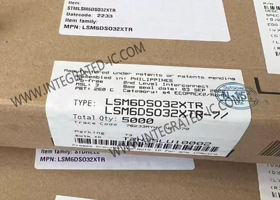 IC حسگر LSM6DSO32XTR iNEMO 6 DoF ماژول بی وقفه با سرعت سنج 32g