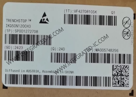 تراشه مدار مجتمع IKQ50N120CH3 1200V 50A IGBT ترانزیستور PG-TO247-3 IGBT گسسته