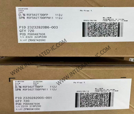 R5F562T7DDFP میکروکنترلر MCU 32 بیتی 100MHz RX62T میکروکنترلر 100-LFQFP