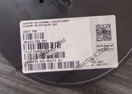 IC حسگر ADXL1002BCPZ 21kHz سرعت سنجهای MEMS با سر و صدا کم