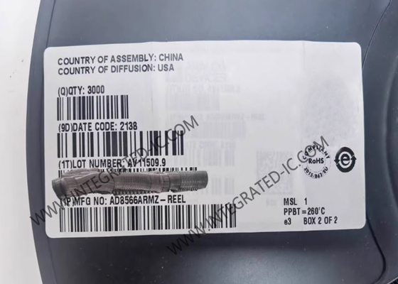 AD8566ARMZ چیپ مدار یکپارچه تقویت کننده های عملیاتی 16 ولت ریل به ریل
