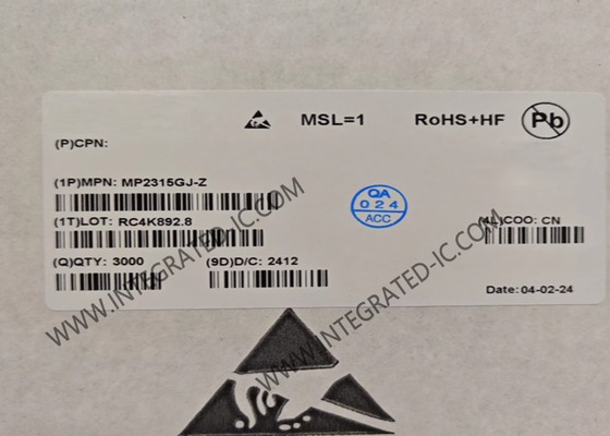 MP2315GJ تراشه مدار یکپارچه 3A 24V مترجم مرحله ای همزمان TSOT-23-8