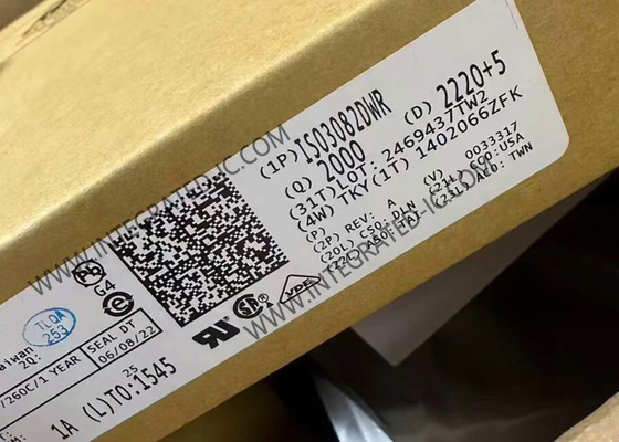 تراشه مدار مجتمع ISO3082DWR، فرستنده و گیرنده RS-485 و RS-422 ایزوله با سرعت 200 کیلوبیت بر ثانیه
