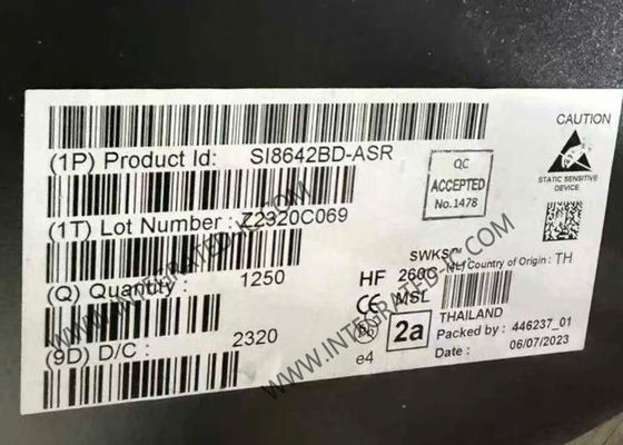 SI8642BD-ASR چیپ مدار یکپارچه کم قدرت چهار کانال 150Mbps جداکننده های دیجیتال