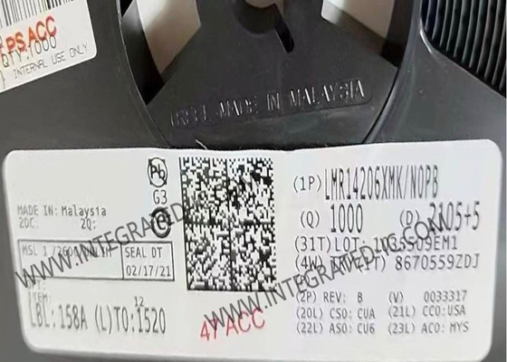 تراشه مدار مجتمع LMR14206XMK تنظیم کننده ولتاژ کاهنده 600mA 1.25MHz