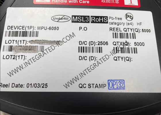 IC حسگر MPU-6050 یکپارچه دستگاه MEMS MotionTracking شش محوره با DMP