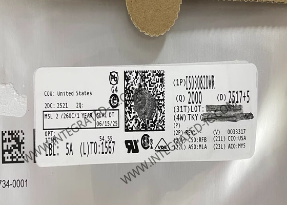 تراشه مدار مجتمع ISO3082DWR، فرستنده و گیرنده RS-485 و RS-422 ایزوله با سرعت 200 کیلوبیت بر ثانیه