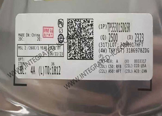 تراشه مدار مجتمع TPS53015DGSR مبدل کاهنده همزمان Step-Buck با D-CAP2™ و PGOOD