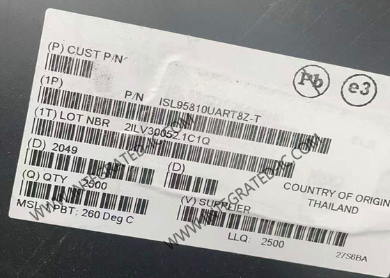 تراشه مدار مجتمع ISL95810UART8Z-T، پتانسیومتر تک رقمی با کنترل دیجیتال و نویز کم