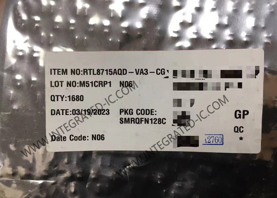 ماژول ارتباطی بی‌سیم RTL8715AQD-VA3-CG، تراشه سیستم دوربین مداربسته تحت شبکه وای‌فای