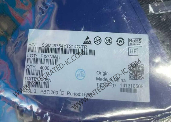SGM48754YTS14G مدار یکپارچه تراشه چهارگانه SPST CMOS سوئیچ آنالوگ TSSOP14