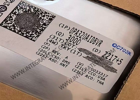 تراشه مدار مجتمع OPA320AIDBVR تقویت کننده عملیاتی CMOS با نویز کم و دقت 20 مگاهرتز با خاموش شدن
