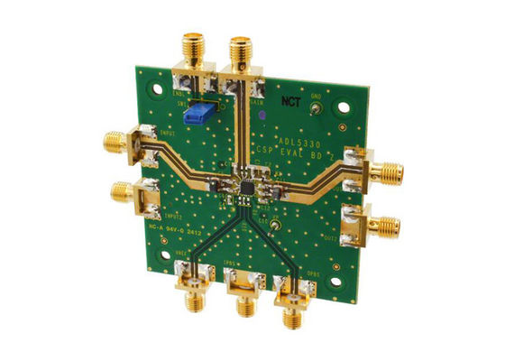 ADL5330-EVALZ راه‌حل‌های تعبیه‌شده ADL5330 برد ارزیابی تقویت‌کننده با بهره متغیر