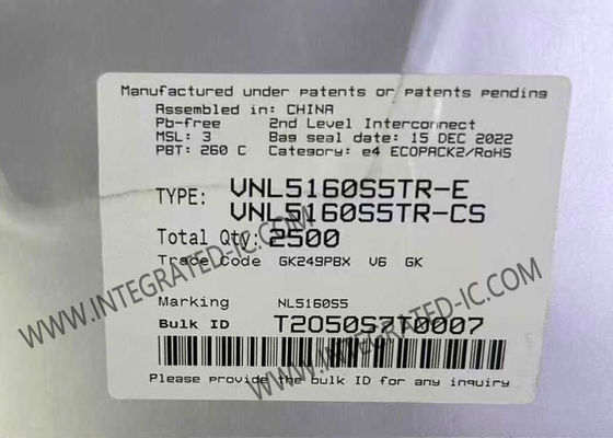 VNL5160S5TR تراشه مدار یکپارچه N-Channel 3.5A Low-Side Driver با 36V Max کاملاً محافظت شده