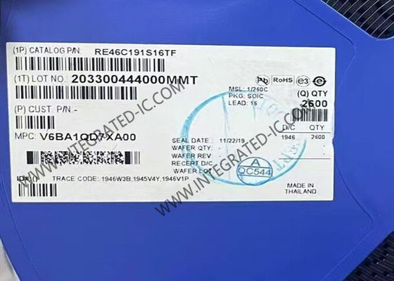 IC حسگر RE46C191S16TF ASIC حسگر دود فوتوالکتریک قابل برنامه ریزی با ولتاژ پایین