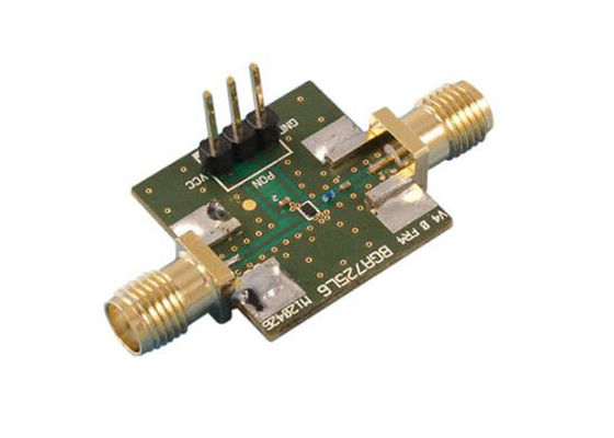 BGA725L6-BOARD راه حل های جاسازی شده سیلیکون جرمنیوم هیئت ارزیابی تقویت کننده کم سر و صدا