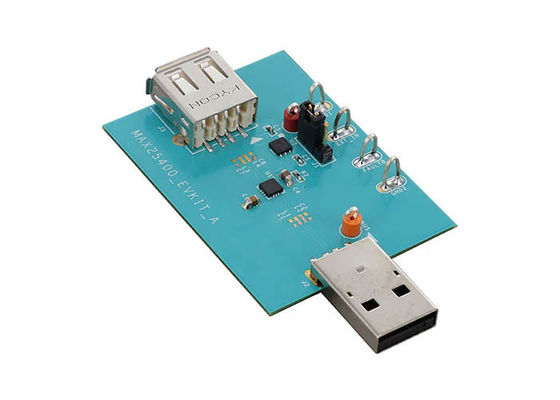 MAX25400EVKIT راه حل های جاسازی شده خودروهای با سرعت بالا USB 2.0 محافظ سوئیچ هیئت ارزیابی