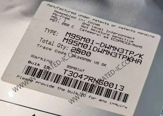 M95M01-DWMN3TP/K حافظه IC تراشه 1Mbit EEPROM حافظه IC با ساعت سرعت بالا